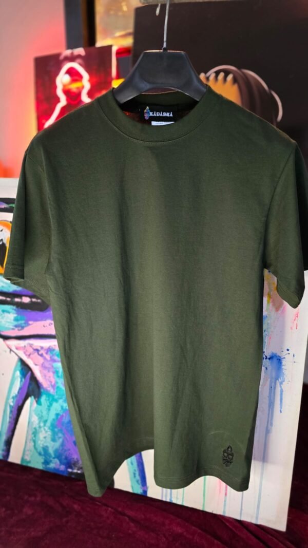 Blanks Oversize Verde Bosque 100% Algodón